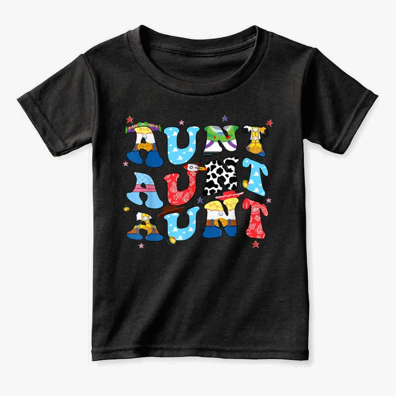 Funny Story Aunt Mom Toy Mother's Day Tee For Women  Toddler Staple T-Shirt
